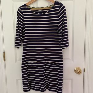 Classic Boden Women’s Navy/White Striped Tunic, US Size 6/UK 10 A